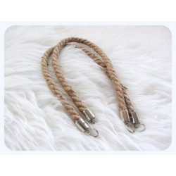 Taschenhenkel - Taschengriff aus Sisal geflochten